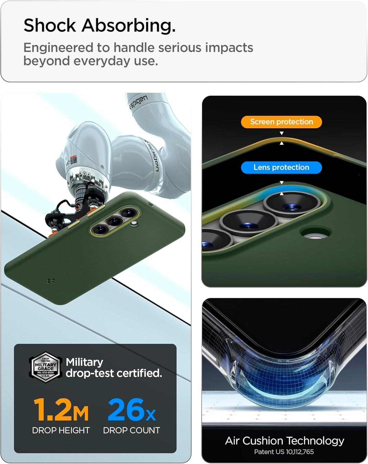 imageSpigen for Galaxy S26 Ultra Case Nano Pop MagFit Compatible with MagSafe Fast Wireless Charging AVO GreenAvo Green