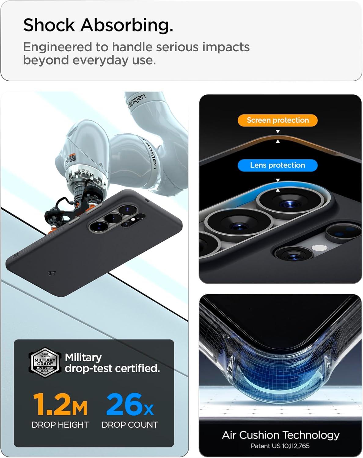 imageSpigen for Galaxy S26 Ultra Case Nano Pop MagFit Compatible with MagSafe Fast Wireless Charging AVO GreenBlack Sesame