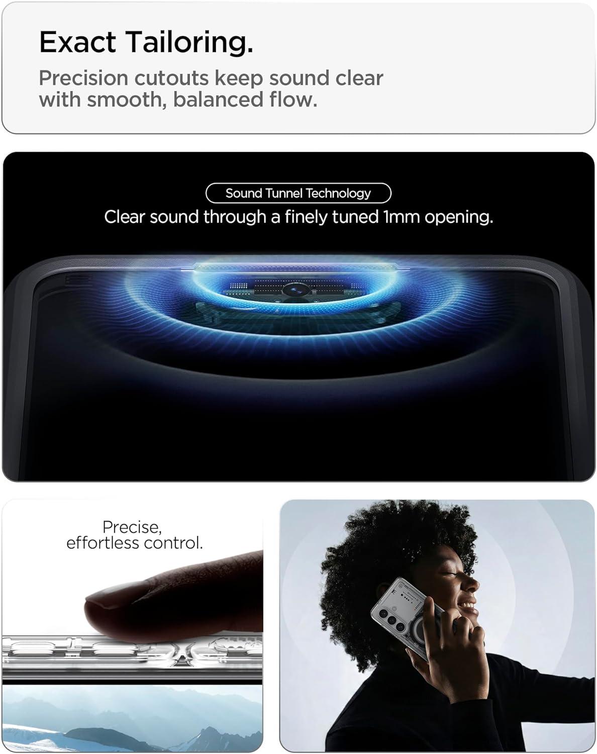 imageSpigen for Galaxy S26 Ultra Case Ultra Hybrid MagFit AntiYellowing Compatible with MagSafe Fast Wireless Charging Clear WhiteNeo One