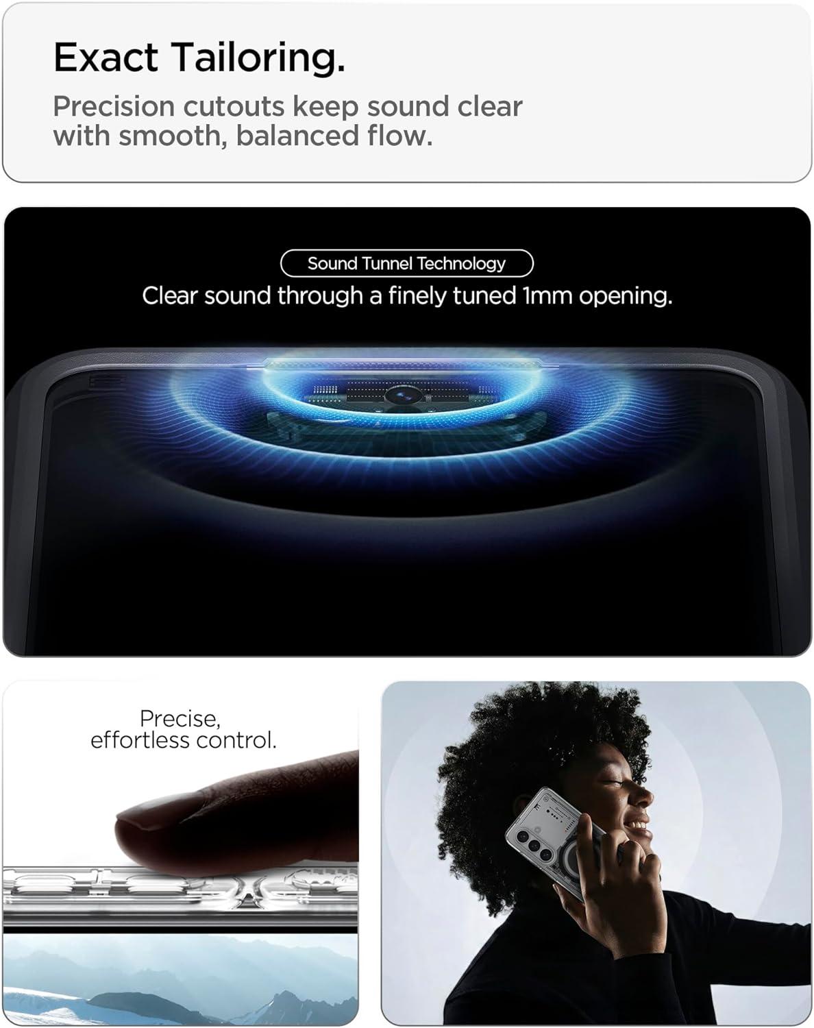 imageSpigen for Galaxy S26 Ultra Case Ultra Hybrid MagFit AntiYellowing Compatible with MagSafe Fast Wireless Charging Clear WhiteNeo One