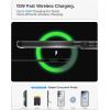 Spigen for Galaxy S26 Ultra Case, Ultra Hybrid MagFit [Anti-Yellowing] [Compatible with MagSafe] [Fast Wireless Charging] – Clear White(Light Blue)