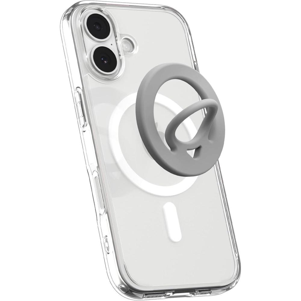 imageSpigen for MagSafe Phone Grip Dual Pop MagFit Compatible with iPhone 171615141312 AirProPro Max Galaxy S26 Series Pixel 10 Series Pixelsnap Double Magnetic Holder  BlackGray