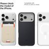 Caseology by Spigen for MagSafe Wallet, Holds 3 Cards, Folder Pop MagFit Compatible with iPhone 17/16/15/14/13/12 Models, Pixel 10 Series, MagSafe-Cases, Pixelsnap and More, Card Holder – Sky Blue(Orange Beige)