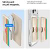 Caseology by Spigen for MagSafe Wallet, Holds 3 Cards, Folder Pop MagFit Compatible with iPhone 17/16/15/14/13/12 Models, Pixel 10 Series, MagSafe-Cases, Pixelsnap and More, Card Holder – Sky Blue(Rainbow)