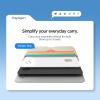 Caseology by Spigen for MagSafe Wallet, Holds 3 Cards, Folder Pop MagFit Compatible with iPhone 17/16/15/14/13/12 Models, Pixel 10 Series, MagSafe-Cases, Pixelsnap and More, Card Holder – Sky Blue(Rainbow)