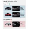 Front Trunk Divider for Tesla Model Y Juniper Premium/Performance 2025 2026 – Storage Organization Solution, Silicone Padded Snug Fit, Reduces Rattle Noise, Frunk Organizer Partition Set (Pack of 2)(Black)