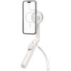 Spigen Selfie Stick Tripod Stand with Bluetooth Remote Control Shutter 24″ Extendable Compatible with MagSafe iPhone 17/16/15/14/13/12 Pixelsnap Pixel 10 Series & More – Black (S571W)(Dune Beige (Universal))