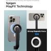 Spigen Selfie Stick Tripod Stand with Bluetooth Remote Control Shutter 24″ Extendable Compatible with MagSafe iPhone 17/16/15/14/13/12 Pixelsnap Pixel 10 Series & More – Black (S571W)(Black (Universal))