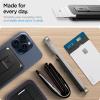 Spigen for MagSafe Wallet, Holds 5 Cards, MagFit Compatible with iPhone 17/16/15/14/13/12 Models, Pixel 10 Series, MagSafe-Cases, Pixelsnap and More, Card Holder – PU Black (5-Cards)(PU Black (Kickstand))