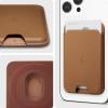 Spigen for MagSafe Wallet, Holds 5 Cards, MagFit Compatible with iPhone 17/16/15/14/13/12 Models, Pixel 10 Series, MagSafe-Cases, Pixelsnap and More, Card Holder – PU Black (5-Cards)(PU Brown)