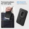 Spigen for MagSafe Wallet, Holds 5 Cards, MagFit Compatible with iPhone 17/16/15/14/13/12 Models, Pixel 10 Series, MagSafe-Cases, Pixelsnap and More, Card Holder – PU Black (5-Cards)(Fabric Black)