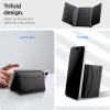Spigen for MagSafe Wallet, Holds 7 Cards, Valentinus S (MagFit) Magnetic Trifold Card Holder Cash Compatible with iPhone 17/16/15/14/13 Pixel 10/10a/10 Pro/XL/Fold MagSafe-Cases & Pixelsnap – Black(Black (Valentinus S))