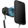 Spigen MagFit Clip Magnetic Phone Holder POV Vlog Filming Secure Mount for Backpack, Belts and Straps Designed for MagSafe – Black(Black)