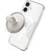 Spigen for MagSafe Phone Grip, Compatible with iPhone 17/16/15/14/13/12, Galaxy S26 Series, Pixel 10 Series, Pixelsnap & More Magnetic Holder with Finger Loop Nylon Strap – Dune Beige(Dune Beige)