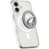 Spigen for MagSafe Phone Grip, Dual Pop (MagFit) Compatible with iPhone 17/16/15/14/13/12 Air/Pro/Pro Max, Galaxy S26 Series, Pixel 10 Series, Pixelsnap Double Magnetic Holder – Black(Gray)