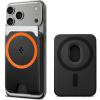 Spigen for MagSafe Wallet, Holds 5 Cards, MagFit Compatible with iPhone 17/16/15/14/13/12 Models, Pixel 10 Series, MagSafe-Cases, Pixelsnap and More, Card Holder – PU Black (5-Cards)(PU Black (MagFit+))