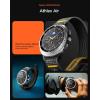 Spigen Athlex Air Designed for Samsung Galaxy Watch 8 44/40mm, 8 Classic 46mm Band Adjustable Solo Loop Strap (2025) – Active Black(Active Black)
