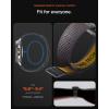 Spigen Athlex Air Designed for Samsung Galaxy Watch 8 44/40mm, 8 Classic 46mm Band Adjustable Solo Loop Strap (2025) – Active Black(Active Gray)