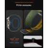 Spigen Athlex Air Designed for Samsung Galaxy Watch 8 44/40mm, 8 Classic 46mm Band Adjustable Solo Loop Strap (2025) – Active Black(Active Green)