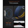 Spigen Athlex Air Designed for Samsung Galaxy Watch 8 44/40mm, 8 Classic 46mm Band Adjustable Solo Loop Strap (2025) – Active Black(Active Navy)