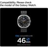 Spigen Bezel Tune Pro (Diver) Designed for Samsung Galaxy Watch 8 Classic 46mm Bezel Ring Protector with Case (2025) – Black(Silver)