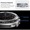 Spigen Bezel Tune Pro (Diver) Designed for Samsung Galaxy Watch 8 Classic 46mm Bezel Ring Protector with Case (2025) – Black(Silver)