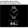 Spigen Bezel Tune Pro (Pilot) Designed for Samsung Galaxy Watch 8 44mm Bezel Ring Protector with Case (2025) – Silver(Black)