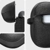 Spigen Classic Fit Designed for Samsung Galaxy Buds 4 Pro Case/Galaxy Buds 4 Case (2026) Premium Fabric Cover with Carabiner – Black(Black)