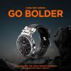 Spigen DuraPro Armor Durable Metal Connector Strap Designed for Samsung Galaxy Watch 8 44/40mm, 8 Classic 46mm Band (2025) – Black(Black)