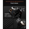 Spigen DuraPro Flex Designed For Samsung Galaxy Watch 8 44/40mm, 8 Classic 46mm Band Adjustable Solo Loop Strap (2025) – Black(Black)