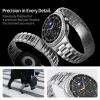 Spigen Modern Fit 316L Designed for Samsung Galaxy Watch 8 44/40mm, 8 Classic 46mm Band (2025) – Silver(Silver)