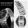 Spigen Modern Fit 316L Designed for Samsung Galaxy Watch 8 44/40mm, 8 Classic 46mm Band (2025) – Silver(Silver)