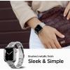 Spigen Modern Fit Designed For Apple Watch Band Compatible with Series 11/10 42mm, 9/8/7 41mm, SE3/SE2/SE/6/5/4 40mm, 3/2/1 42/38mm(Silver)