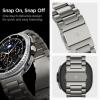 Spigen Modern Fit Premium Titanium Strap Designed for Samsung Galaxy Watch 8 44/40mm, 8 Classic 46mm Band (2025) – Natural Titanium(Natural Titanium)