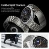 Spigen Modern Fit Premium Titanium Strap Designed for Samsung Galaxy Watch 8 44/40mm, 8 Classic 46mm Band (2025) – Natural Titanium(Natural Titanium)