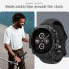 Spigen Rugged Armor Designed for Google Pixel Watch 3 45mm Case Durable TPU Cover Case (2024) – Matte Black(Pixel Watch 3 45mm)