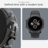 Spigen Rugged Armor Designed for Google Pixel Watch 3 45mm Case Durable TPU Cover Case (2024) – Matte Black(Pixel Watch 3 45mm)