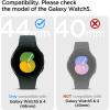 Spigen Rugged Armor Pro Designed for Samsung Galaxy Watch 5 44mm (2022), 4 44mm (2021) Band with Case Protector – Charcoal Gray(Black)