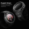 Spigen Rugged Armor Pro Designed for Samsung Galaxy Watch 5 Pro Band with Case Protector 45mm (2022)(Black)