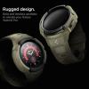 Spigen Rugged Armor Pro Designed for Samsung Galaxy Watch 5 Pro Band with Case Protector 45mm (2022)(Vintage Khaki)