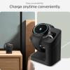 Spigen S355 Stand Designed for Google Pixel Watch 3/2 Charger Stand Durable TPU with Non-Slip Stable Base (NOT Compatible with Pixel Watch 1) – Black