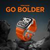 Spigen for Apple Watch Band, Compatible with Ultra 3/2/1 49mm, Series 11/10 46mm, 9/8/7 45mm, SE3/SE2/SE/6/5/4 44mm, 3/2/1 42mm WBS2 Durable Silicone Sport Strap – Orange(Orange)