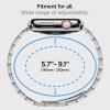 Spigen for Apple Watch Band, Modern Fit Compatile with Ultra 3/2/1 49mm, Series 11/10 46mm, 9/8/7 45mm, SE3/SE2/SE/6/5/4 44mm, 3/2/1 42mm Premium Business Wristband Strap(Silver)