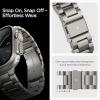Spigen for Apple Watch Band, Modern Fit Compatile with Ultra 3/2/1 49mm, Series 11/10 46mm, 9/8/7 45mm, SE3/SE2/SE/6/5/4 44mm, 3/2/1 42mm Premium Business Wristband Strap(Natural Titanium)