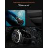 Spigen for Galaxy Watch 8 Band, Compatible with Samsung Galaxy Watch 8 44/40mm, 8 Classic 46mm (2025) WBS2 Durable Silicone Sport Strap(Black)
