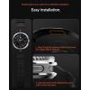Spigen for Galaxy Watch 8 Band, Compatible with Samsung Galaxy Watch 8 44/40mm, 8 Classic 46mm (2025) WBS2 Durable Silicone Sport Strap(Black)