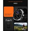 Spigen for Galaxy Watch 8 Band, Compatible with Samsung Galaxy Watch 8 44/40mm, 8 Classic 46mm (2025) WBS2 Durable Silicone Sport Strap(Black)