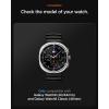 Spigen for Galaxy Watch 8 Band, Compatible with Samsung Galaxy Watch 8 44/40mm, 8 Classic 46mm (2025) WBS2 Durable Silicone Sport Strap(Black)