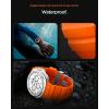 Spigen for Galaxy Watch 8 Band, Compatible with Samsung Galaxy Watch 8 44/40mm, 8 Classic 46mm (2025) WBS2 Durable Silicone Sport Strap(Orange)