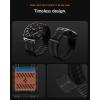 Spigen for Galaxy Watch Ultra Band, Compatible with Samsung Galaxy Watch Ultra 47mm (2025/2024) WBF0 Lightweight Fabric Strap – Black(Black)